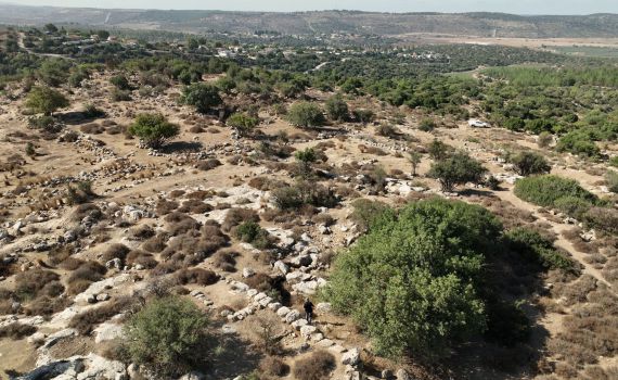 שודדי עתיקות ערבים גרמו לנזק בלתי הפיך לשרידים מימי בית שני