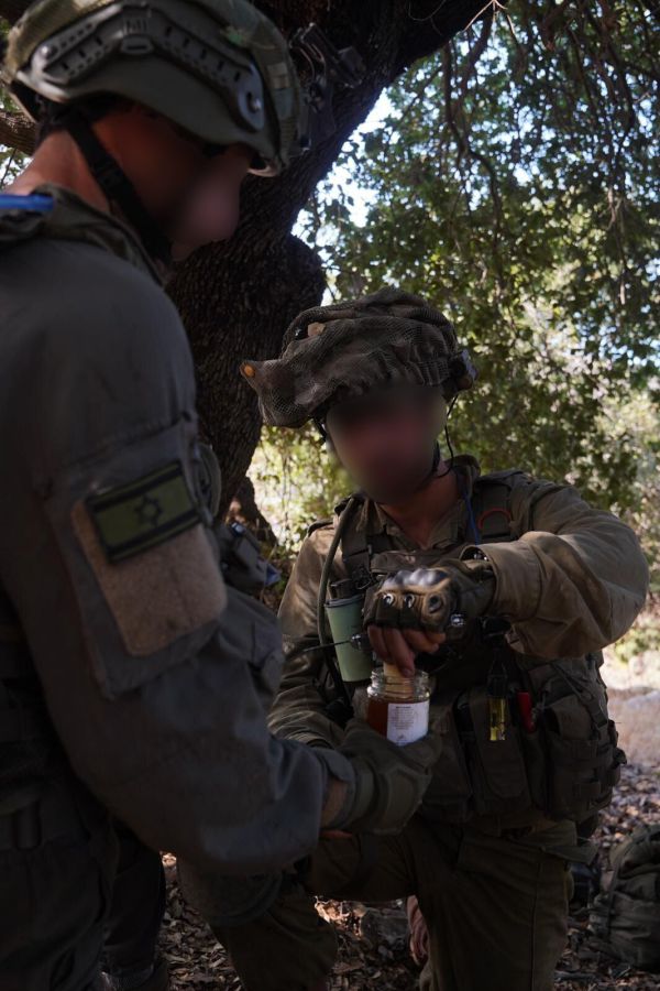 לוחמי חטיבת המילואים הראשונים בתוך לבנון