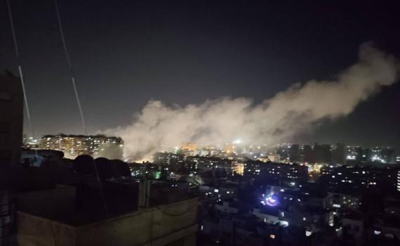 מי היעד? תקיפה אווירית בשכונת היוקרה של דמשק