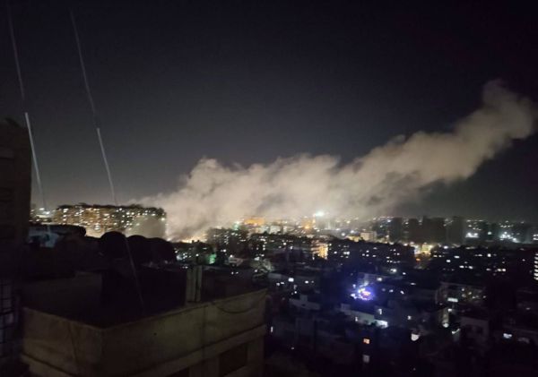 מי היעד? תקיפה אווירית בשכונת היוקרה של דמשק