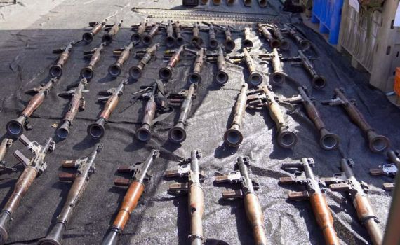 שנה ל-7.10: צה"ל חושף את הנשק של חמאס ששימש בטבח