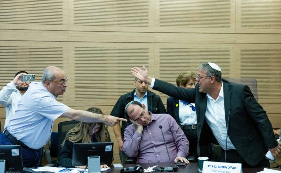 תמונת היום: בן גביר וטיבי צועקים, רוטמן מנמנם