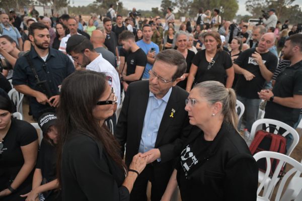 ב-6:29: נשיא המדינה החל את מסע הזיכרון בעוטף עזה