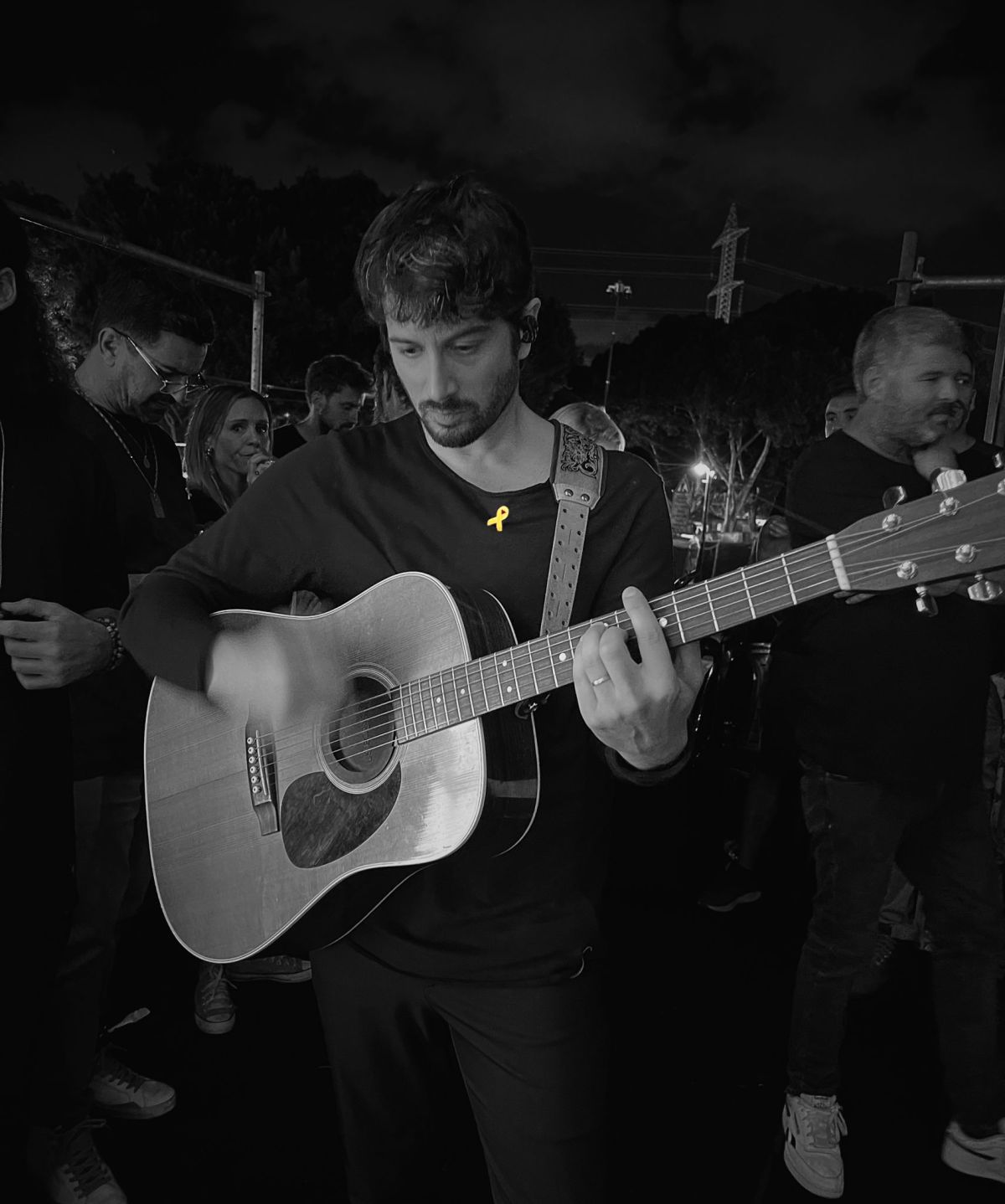 רן דנקר על הטקס בהשתתפותו: "לצד הייאוש והתסכול חשתי תקווה"