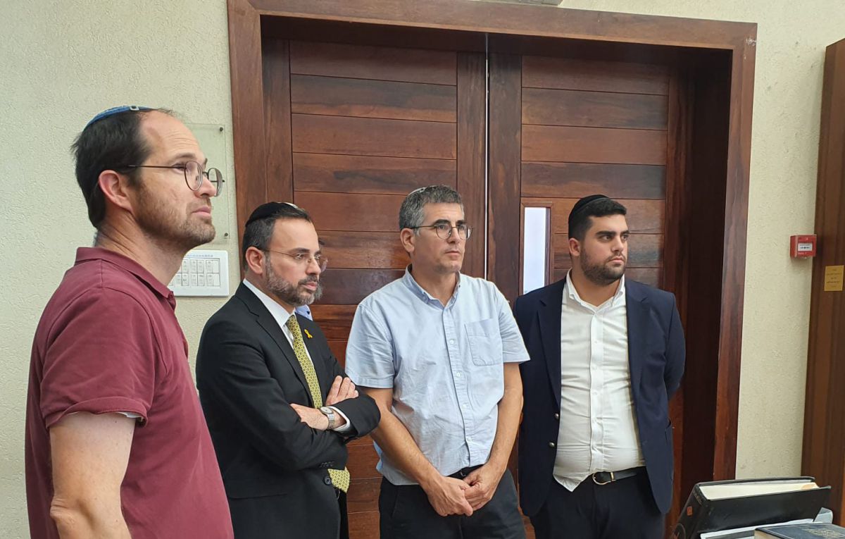 שר הבריאות ביקר בישיבת ההסדר בירוחם: נדבך חשוב מהחוסן הלאומי