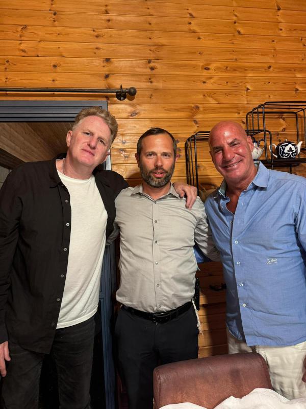 מייקל רפפורט ביקר בבנימין: "שגריר אמת של העם היהודי"