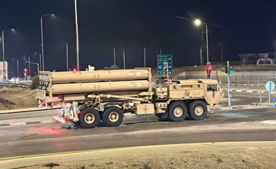 ה-THAAD נחתה: המערכת האמריקנית המתקדמת נצפתה בארץ