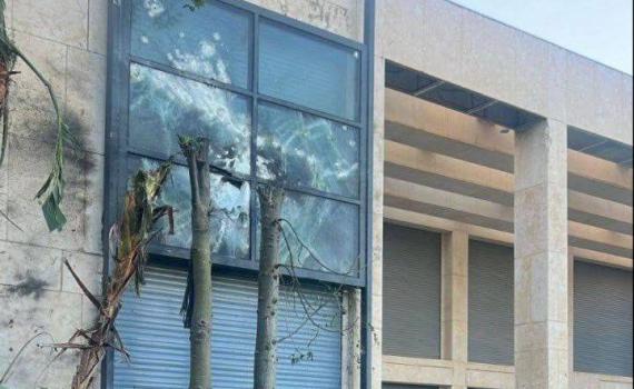 הנזק נחשף: כך נראה בית רה"מ בקיסריה אחרי פגיעת הכטב"מ