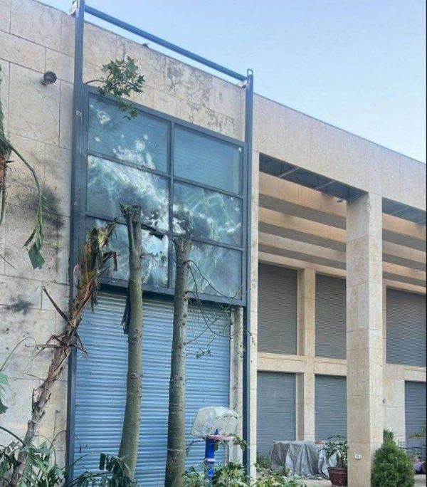 הנזק נחשף: כך נראה בית רה"מ בקיסריה אחרי פגיעת הכטב"מ