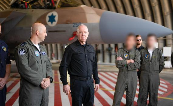 גלנט לטייסים: "אחרי שנתקוף באיראן כולם יבינו מה עשיתם"