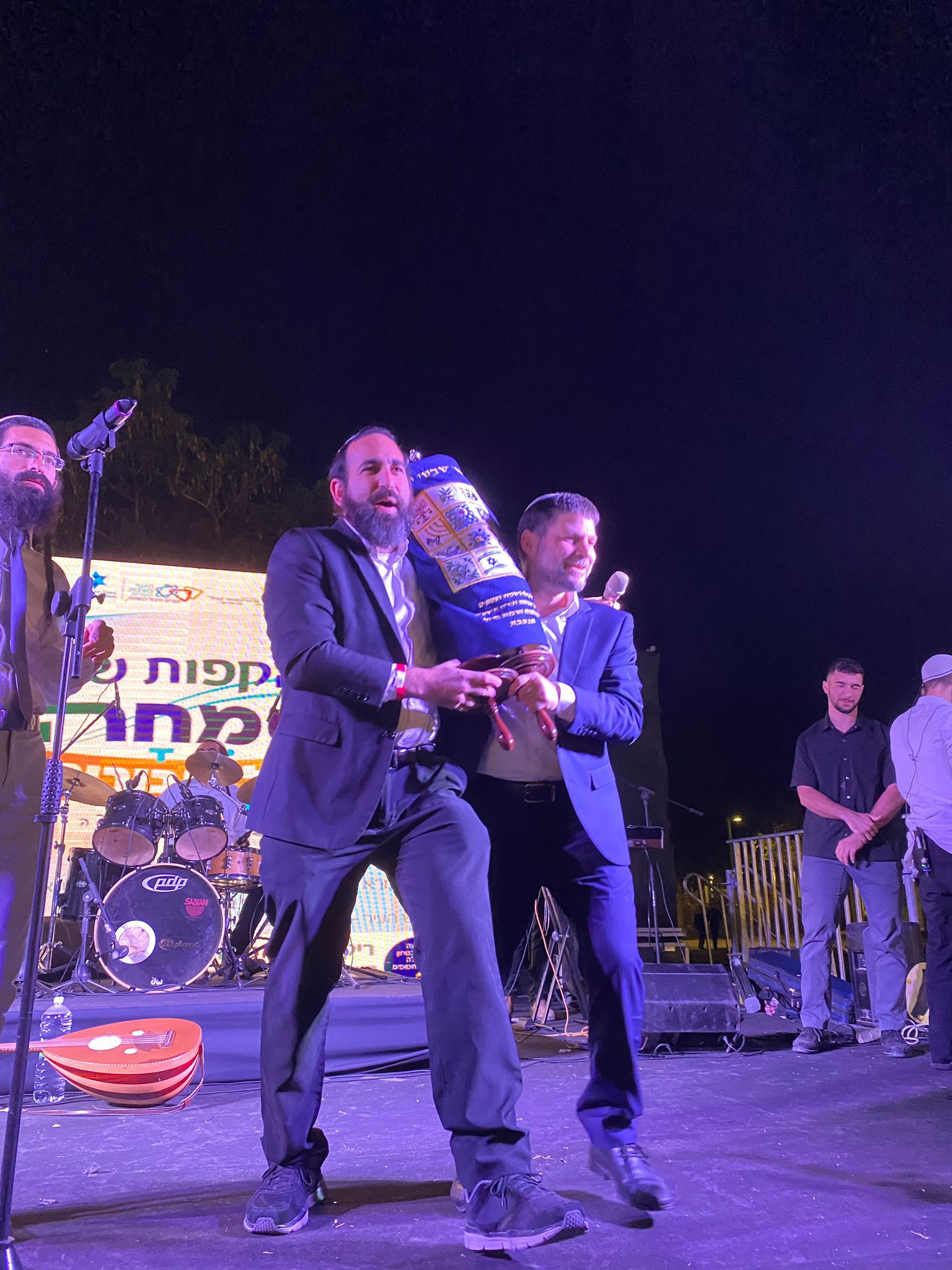 הרב שחר בוצחק והשר בצלאל סמוטריץ'