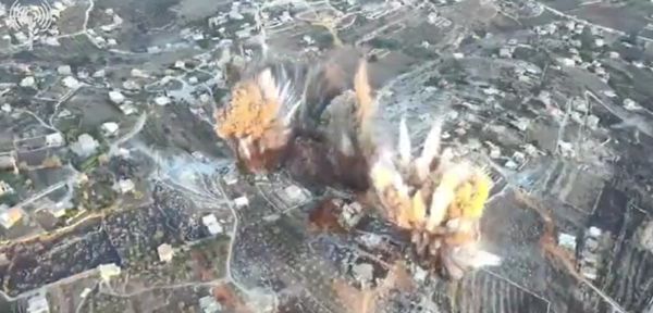 400 טון חומר נפץ: השמדת המנהרה שזוהתה כרעידת אדמה בצפון