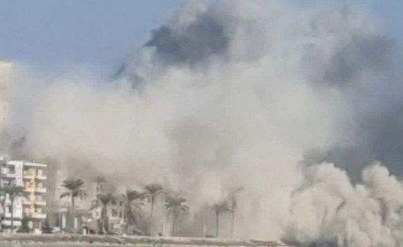 שעה אחרי הודעת הפינוי: צה"ל החל לתקוף בצור | תיעוד