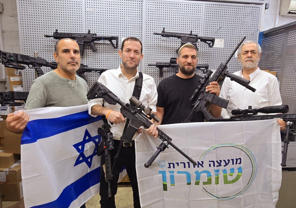 לראשונה בישראל: רובי צלפים לכיתות הכוננות בשומרון