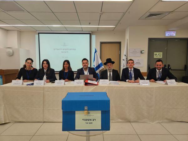 נפתחה ההצבעה: החלו הבחירות החוזרות לרב הראשי האשכנזי
