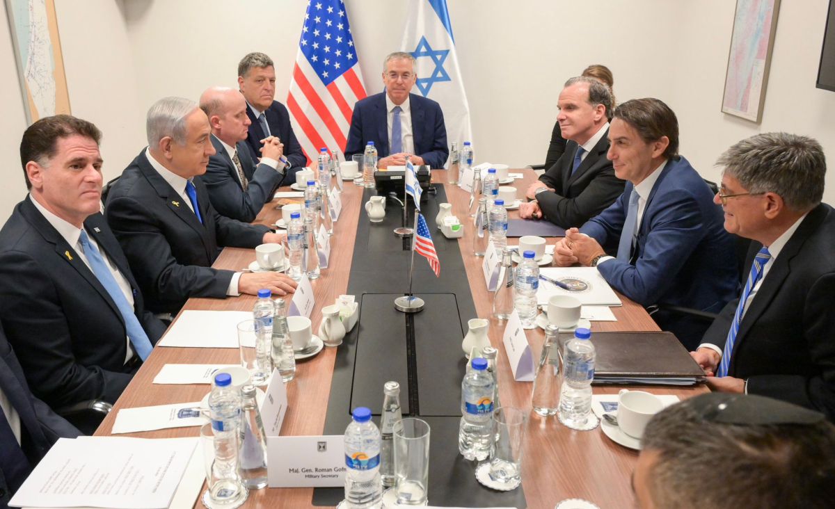 נתניהו לשליח האמריקני: "עיקר העניין הוא לא הניירת של ההסכם"