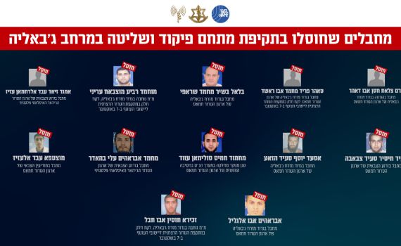 בתקיפה בג'באליה: חוסלו 12 מחבלים, חלקם לקחו חלק בטבח ה-7.10