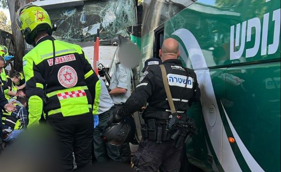 עדי ראיה: לאחר הדריסה הנהג יצא מהמשאית עם סכין