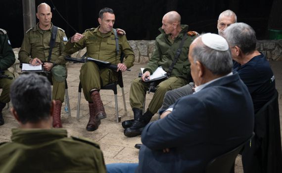 לקראת הסדר? הרמטכ"ל במסר לראשי הרשויות בצפון