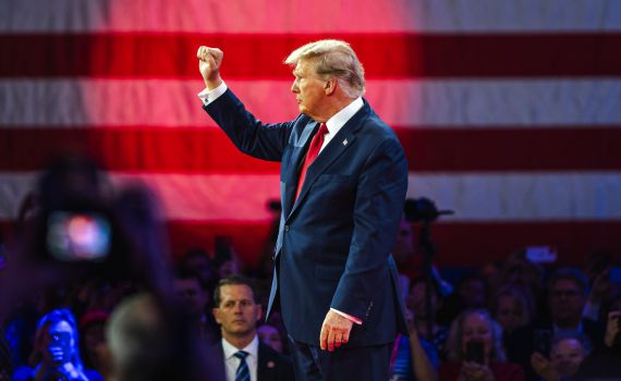 טראמפ: "נמשיך לוודא שעזה לא תהפוך שוב למקלט לטרור"