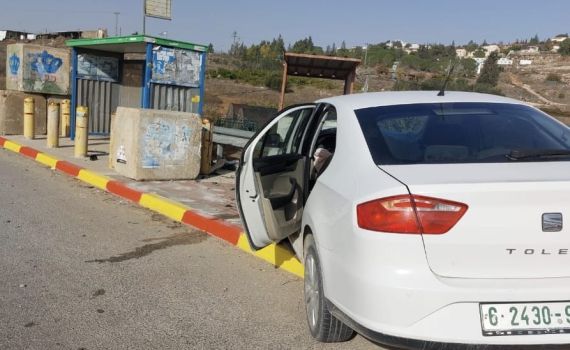 פיגוע דריסה בכניסה לישוב שילה בבנימין; 2 פצועים קל