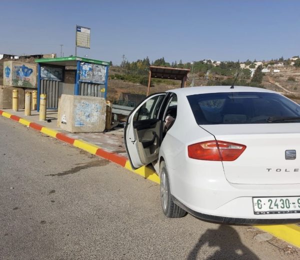 פיגוע דריסה בכניסה לישוב שילה בבנימין; 2 פצועים קל