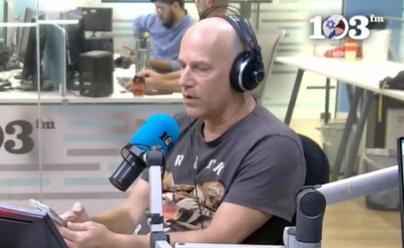 אירוע חריג בתכניתו של גיא פלג