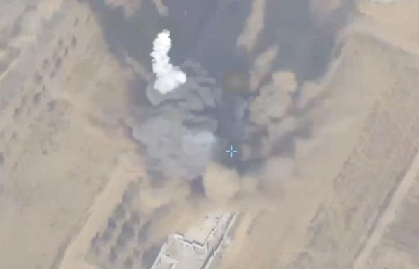 צה"ל תקף משגר רקטות שהוסתר במרחב ההומניטרי