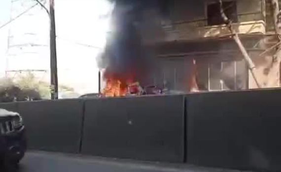 דיווחים בלבנון: רכב הותקף בעיר צידון