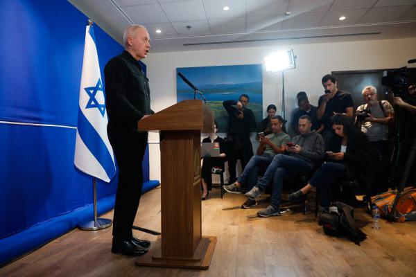 גלנט בהצהרה ראשונה: "לא אתן יד לפגיעה בצה"ל"