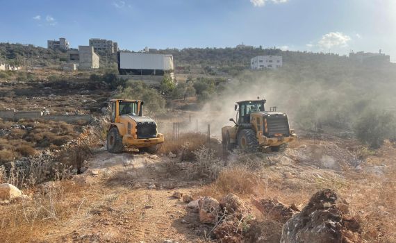 אתר פסולת פלסטיני נהרס: "הביא לפגיעה קשה באיכות החיים"