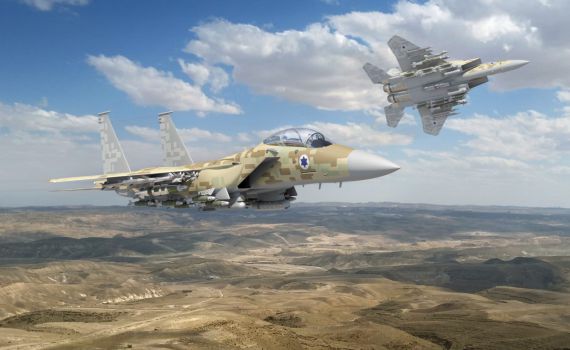 דיווחים בסוריה: מטוסי קרב ישראלים תקפו בעוצמה בדמשק