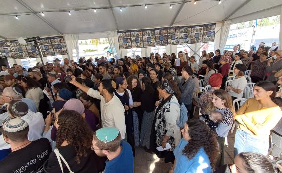 שבועיים לאחר נפילתו: ברית נערכה לאחיינו של גלעד אלמליח הי"ד