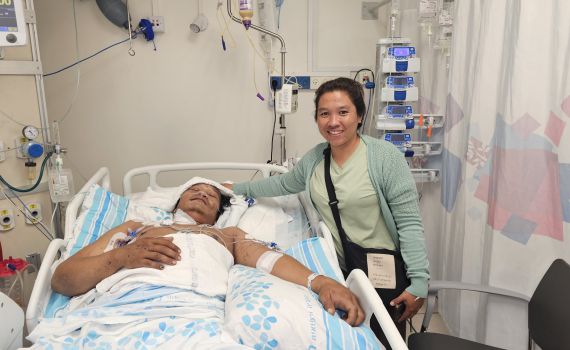 נס בבית החולים: העובד הזר שנפצע אנושות מרקטה שב לנשום בעצמו