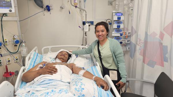 נס בבית החולים: העובד הזר שנפצע אנושות מרקטה שב לנשום בעצמו