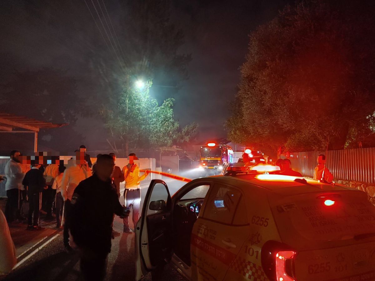 אסון ברכסים: פעוט נהרג כתוצאה משריפה בדירה