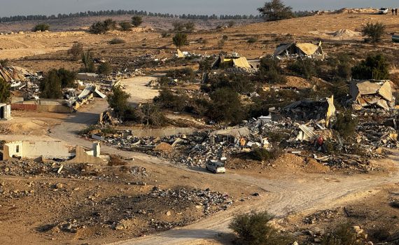 אחרי עשור של סחבת: הושלם פינוי אום אל חירן