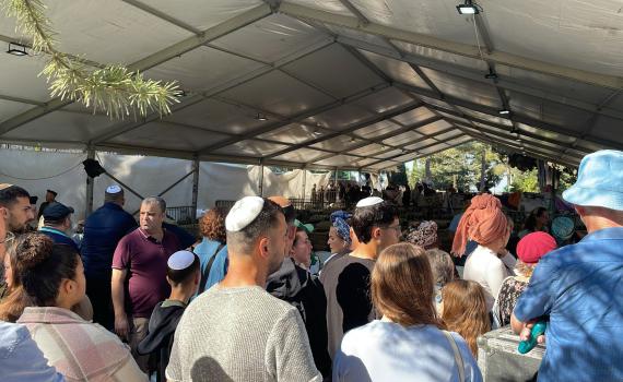 שידור חי: הלוויתו של עברי דיקשטיין ז"ל