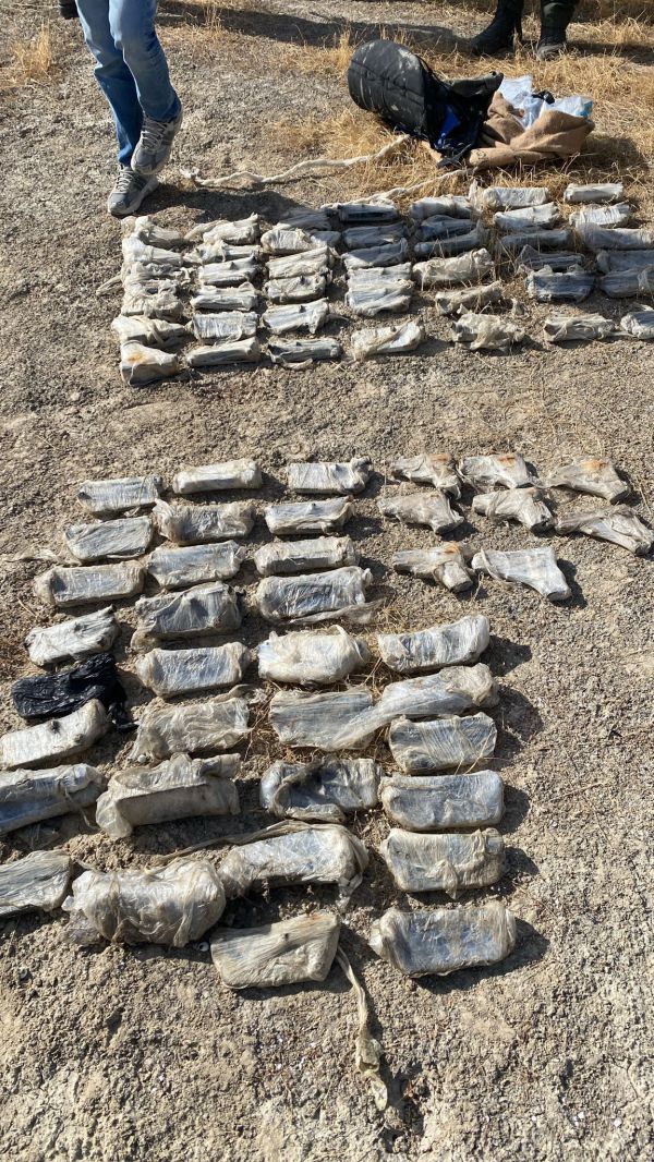 צפו בתיעוד: סוכלה הברחת ענק בגבול ירדן