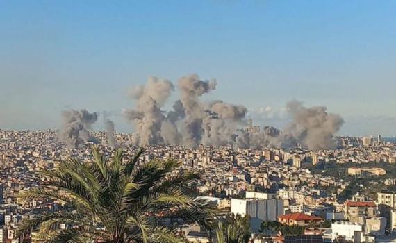 מכת סיום? צה"ל פתח בתקיפה נרחבת בדאחייה