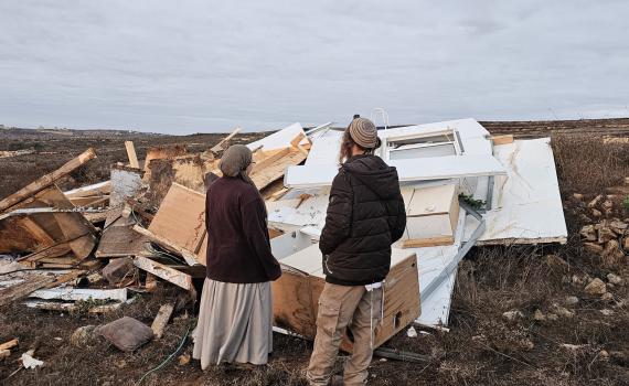 תחת סמכותו של סמוטריץ': גבעת אור אהוביה נהרסה