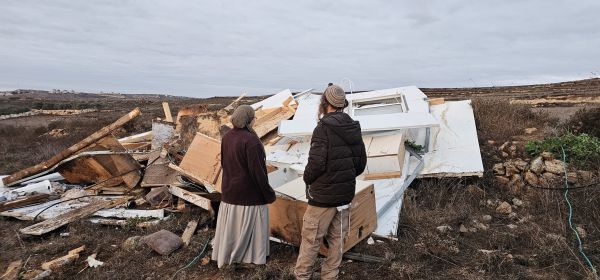 תחת סמכותו של סמוטריץ': גבעת אור אהוביה נהרסה