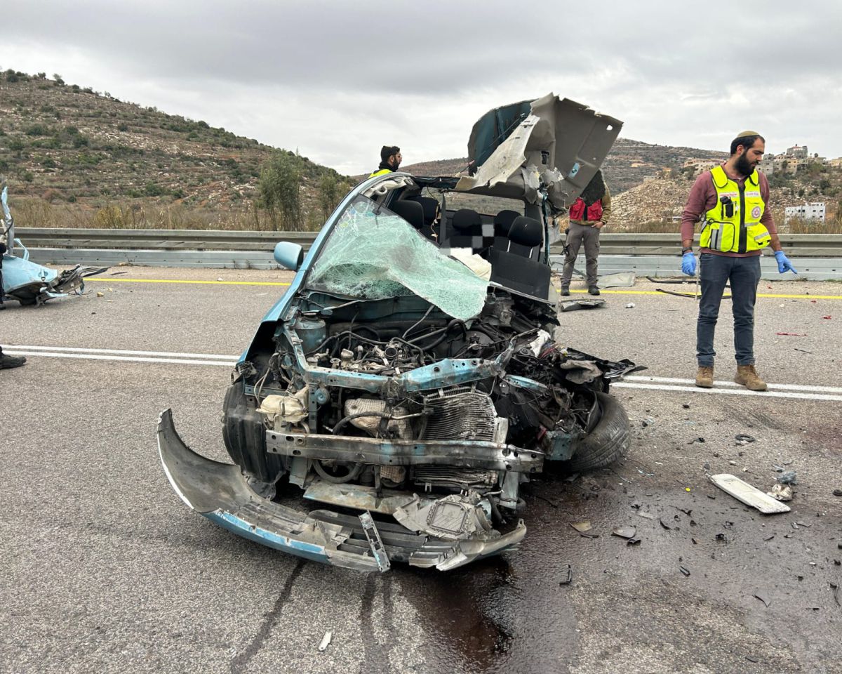 אסון על הכביש: בן 40 נהרג מפגיעת משאית סמוך למעלה לבונה