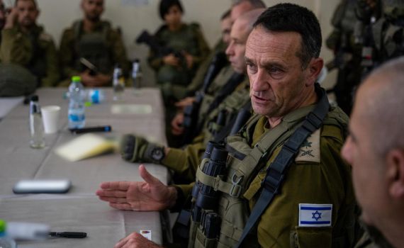 הרמטכ"ל בג'באליה: "אנחנו אומרים לחמאס – צה"ל לא מתעייף"