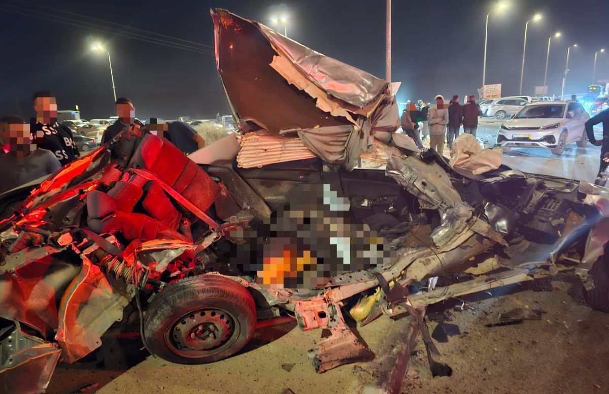 גבר בן 25 נהרג בתאונה קשה בנגב