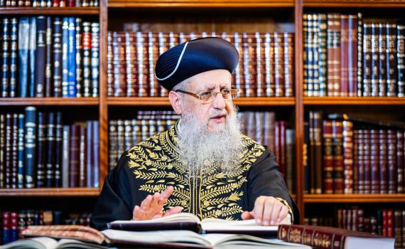 איום בדרגה 6: הרב דוד יוסף על הכוונת של ארגוני הטרור