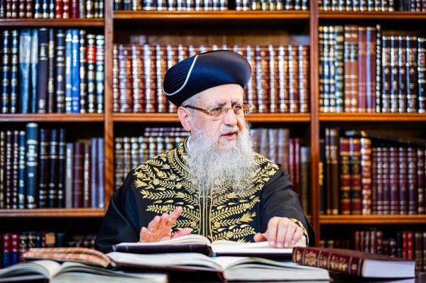 איום בדרגה 6: הרב דוד יוסף על הכוונת של ארגוני הטרור