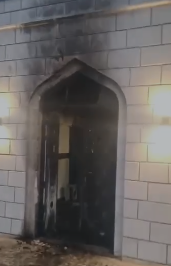 חשד לפשע על רקע לאומני: מסגד הוצת בשומרון