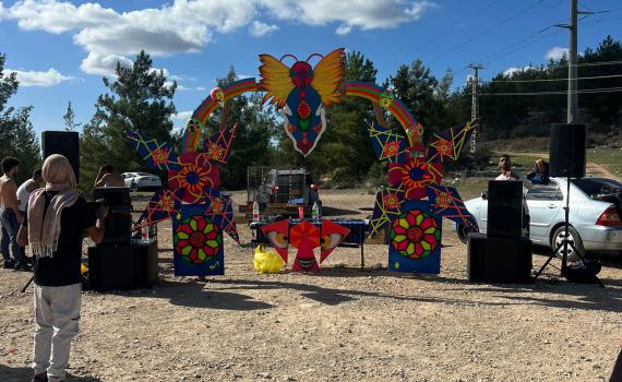 המשטרה סגרה מסיבת טבע בין שער הגיא לנווה אילן