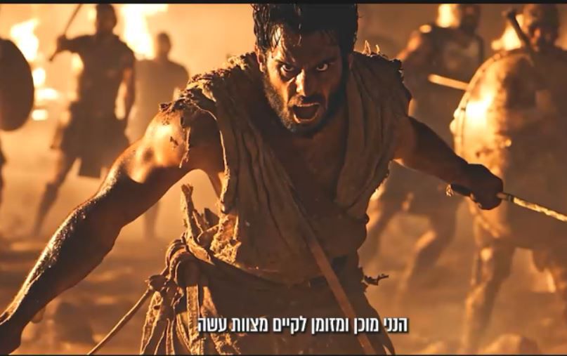 מדהים: סיפור מרד החשמונאים קם לתחייה כפי שלא ראיתם